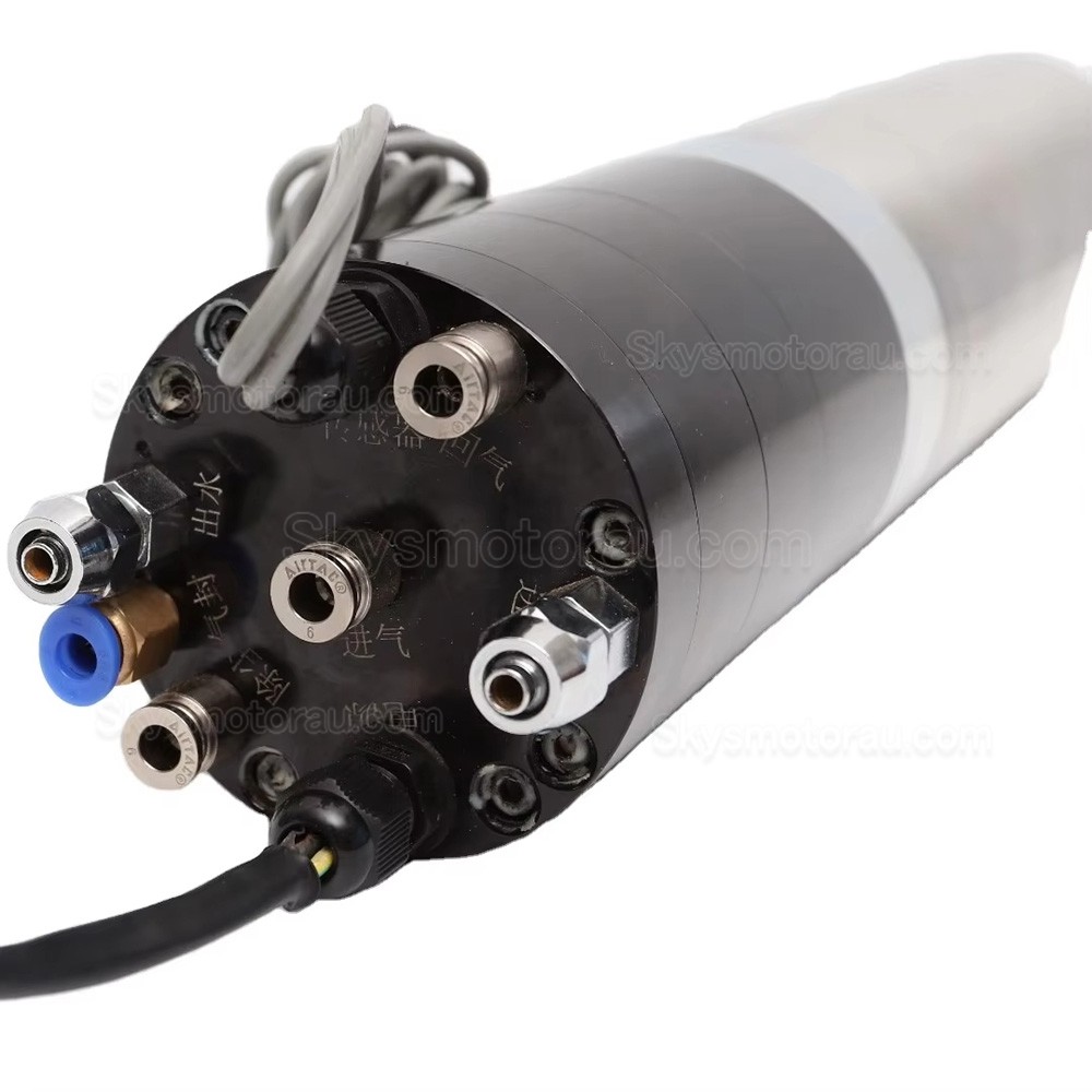 2.2KW 220V/380V Water Cooled ISO20 ATC Spindle Motor JGL80-20-24Z/2.2 0.88Nm Automatic Tool Change Spindle Motor